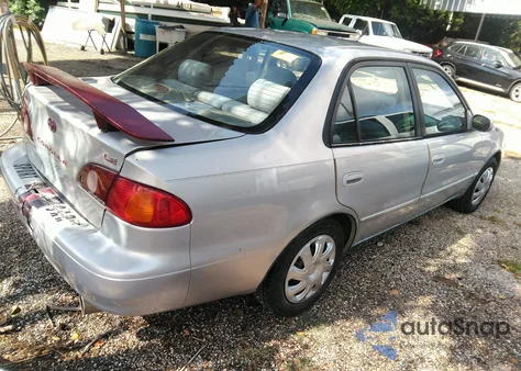 2002 Toyota Corolla Le from USA, damaged, VIN 1NXBR12EX2Z598909